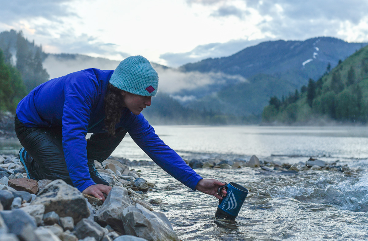 Patagonia Nano-Air (getting water)